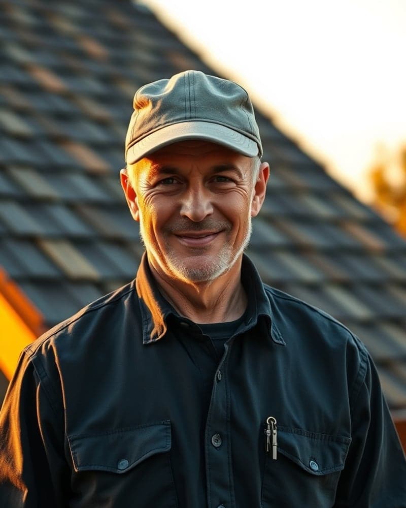 The owner of Apex Contractors on a job site